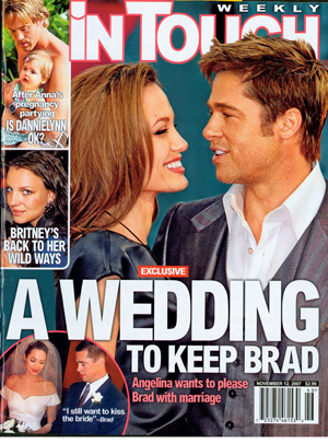 Illustration for article titled Today In Tabloids: TomKat May or May Not Split, Britney Snorts, L.C. Dates